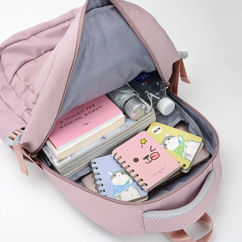 sacs à dos orthopédiques imperméables sacoche scolaire, livres, pour fille et adolescentes, école primaire
