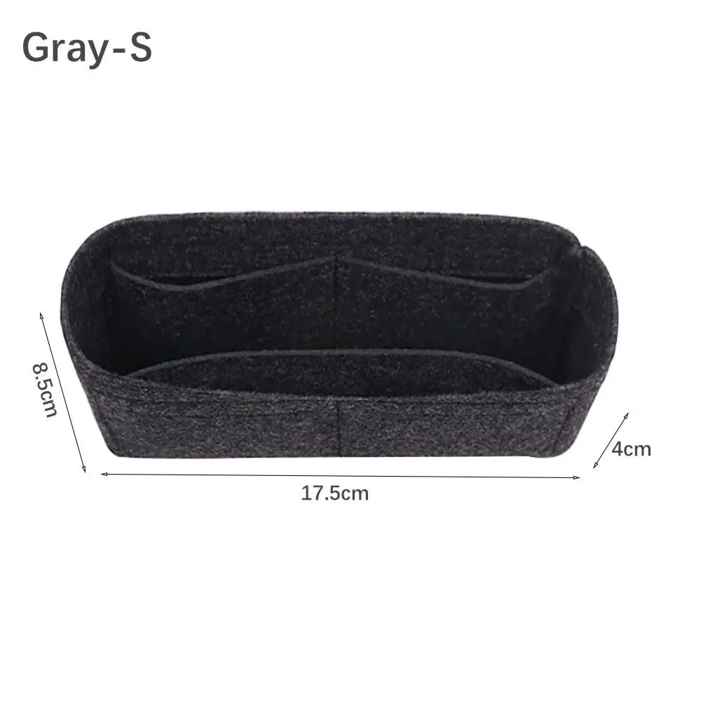 sac de rangement en feutre de haute qualité, insert en feutre, support pour sac à main, organisateur portable, sac intérieur
