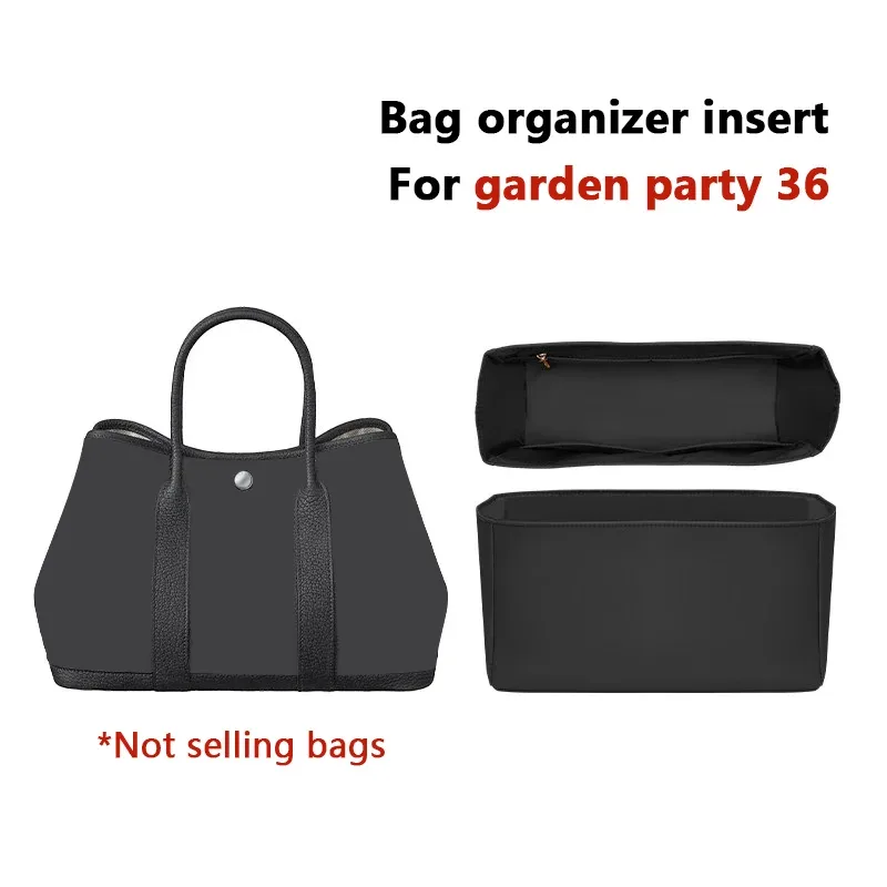 nouvel insert de sac en nylon pour fête de jardin, organisateur de sacs 23 30 36, support de forme, rangement soigné, léger, durable, ajustement parfait