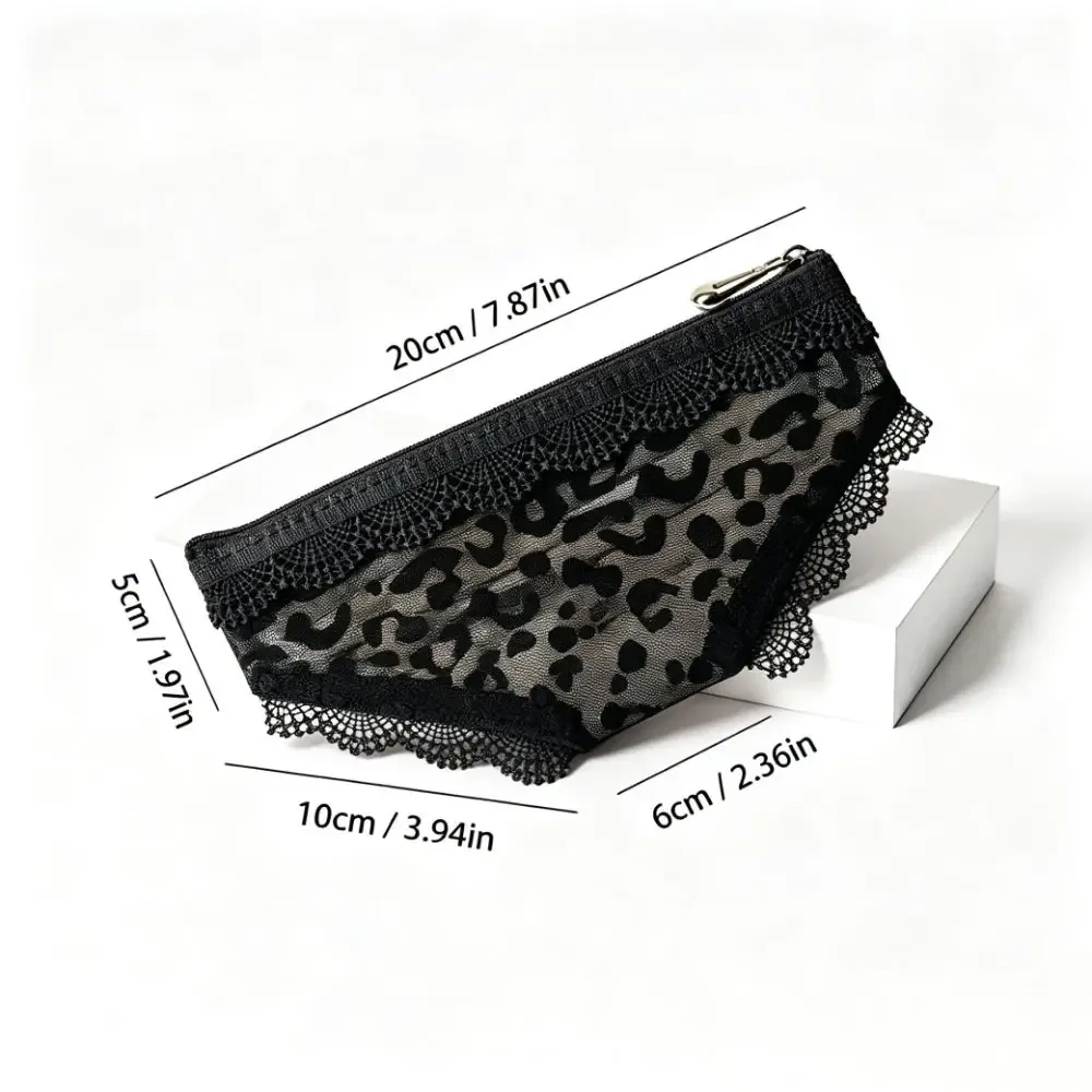 nouvelle trousse de maquillage transparente en dentelle cœur y2k, sac de rangement cosmétique en maille pour voyage