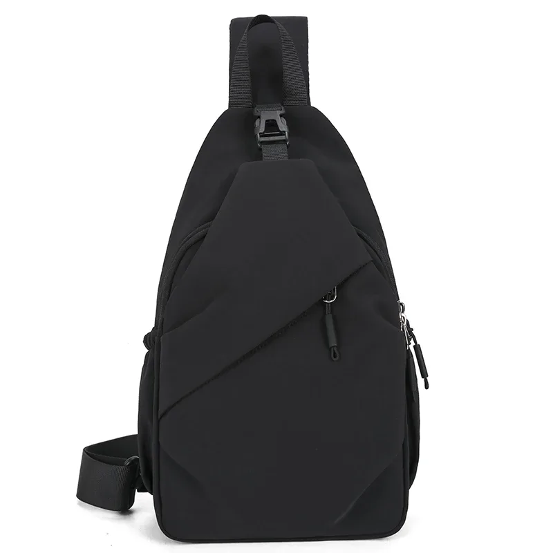 sac de poitrine unisexe grande capacité, sac de voyage décontracté imperméable, sac à bandoulière simple multifonctionnel