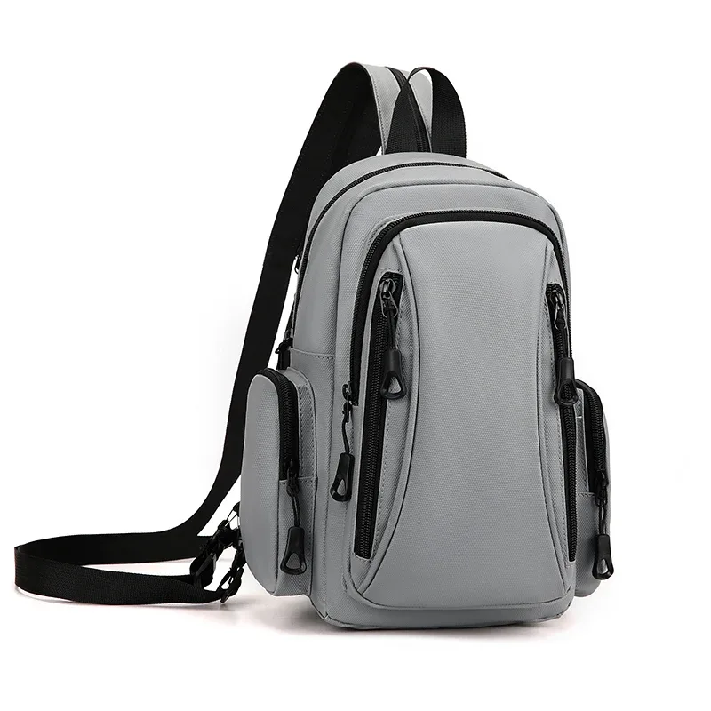 sac de poitrine multifonctionnel pour homme, mini sac à dos oxford pour les trajets quotidiens, les sports de plein air et les voyages