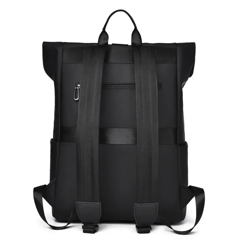 style britannique hommes sac à dos léger marque de luxe ville sac à dos quotidien 14-16 pouces sac à dos pour ordinateur portable tpu étanche étudiant sac à dos