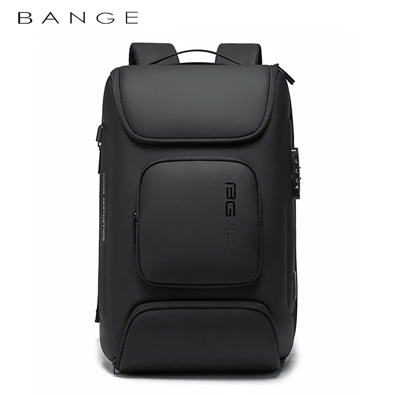 bange-sac à dos pour ordinateur portable pour homme, sac à dos d'affaires, grande capacité, voyage, étanche, antivol, sr sports mochila, 17.3 pouces