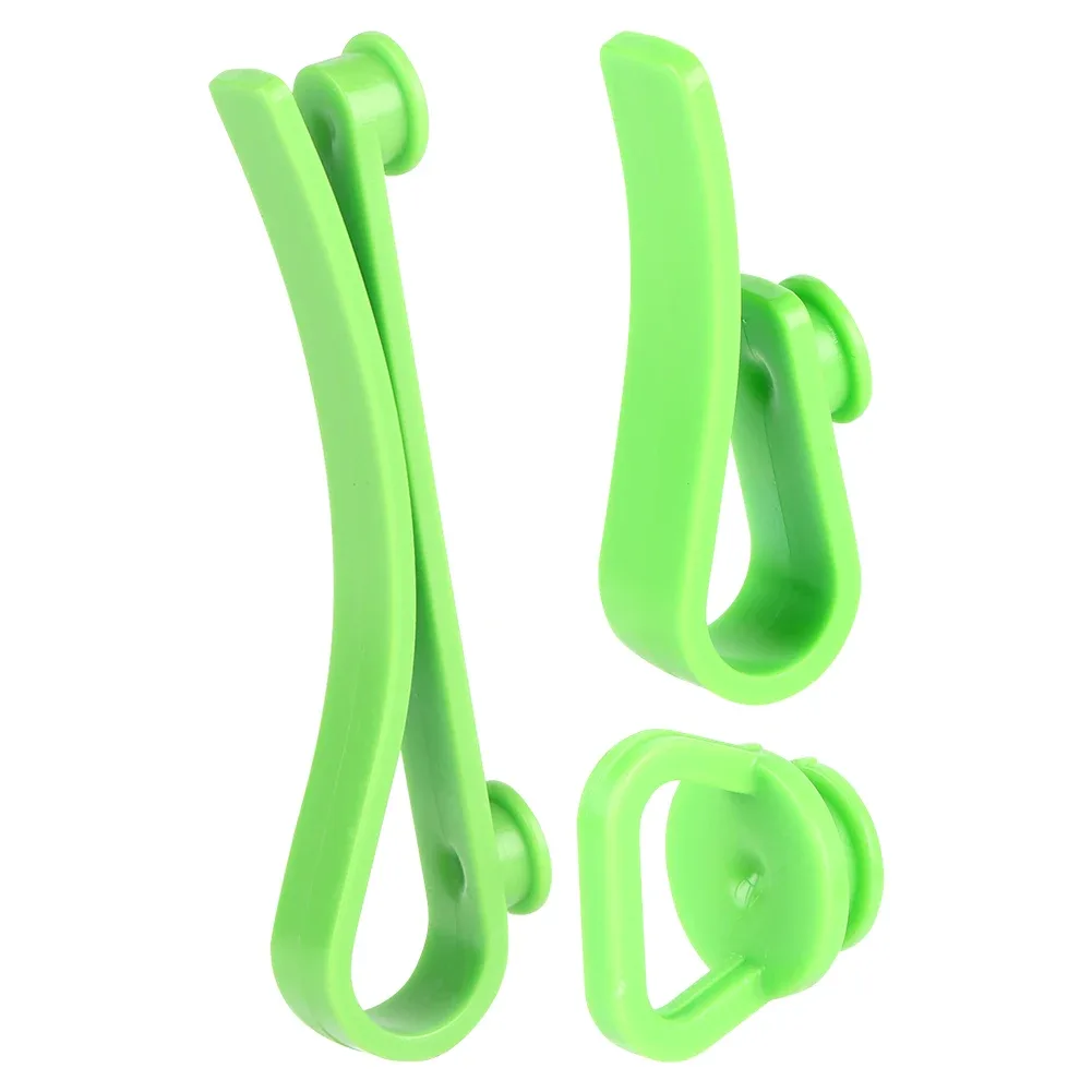 3pcs/set plastics hooks universal insert charm hooks key holder organizer for bogg bag hanging keys sunglasses