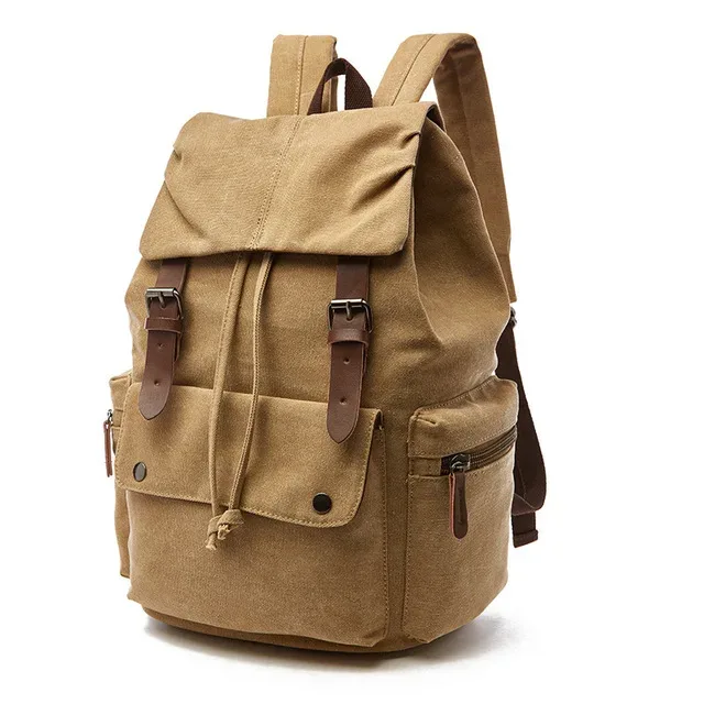 sac à dos vintage en toile pour ordinateur portable, pour hommes et femmes, mochila feminina, à la mode, antivol, pour voyage, pour l'école