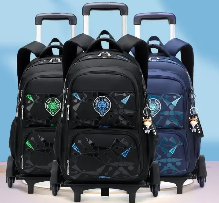 sac à dos à roulettes pour garçons, sac à dos scolaire à roulettes pour enfants, sac à roulettes pour étudiants, sacs à roulettes pour enfants