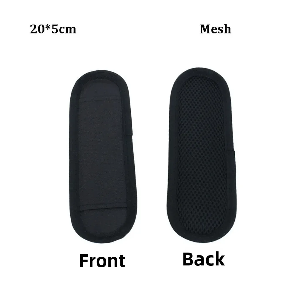nouvelle bandoulière amovible respirante avec coussin de décompression noir pour sac à dos, antidérapante pour extérieur