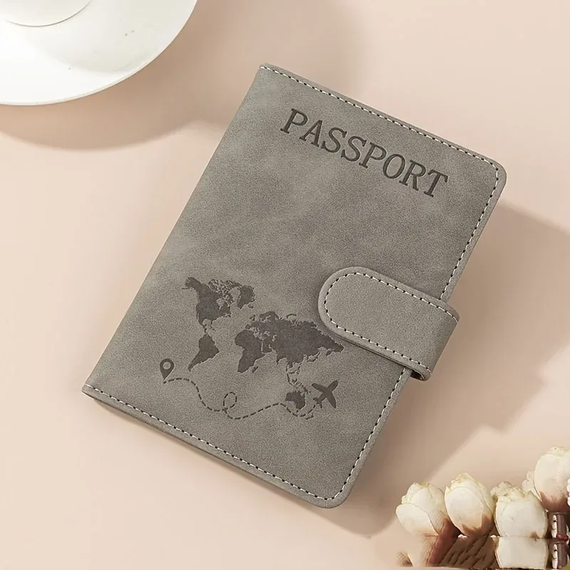 porte-passeport rfid pour voyage femme/homme, joli portefeuille de passeport avec blocage rfid, emplacements pour cartes, étui/porte-passeport rfid, portefeuille de voyage