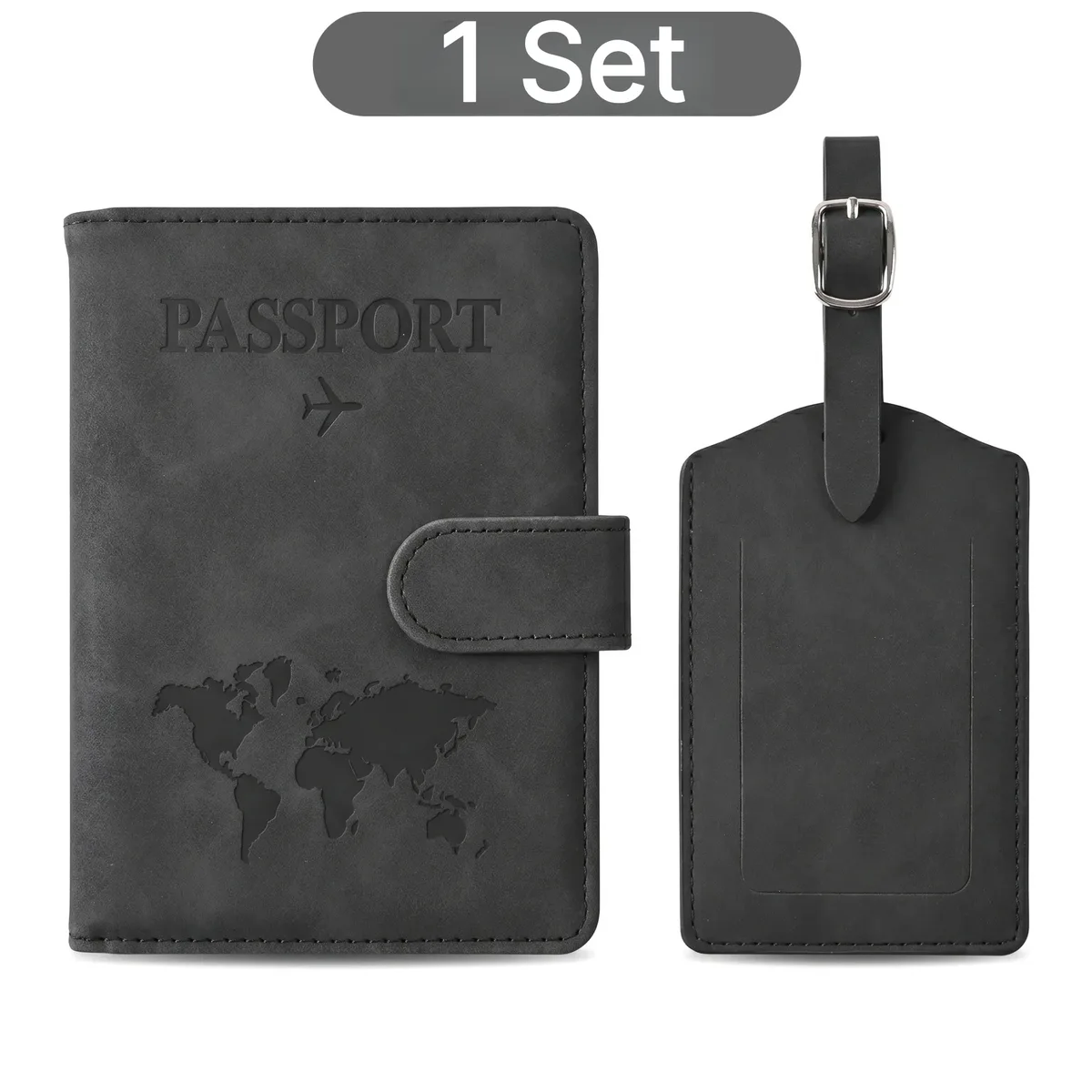 porte-passeport anti-rfid en cuir pu résistant à l'eau avec fentes pour cartes sim pour femmes, idéal pour les vacances en famille ou comme cadeau de mariage
