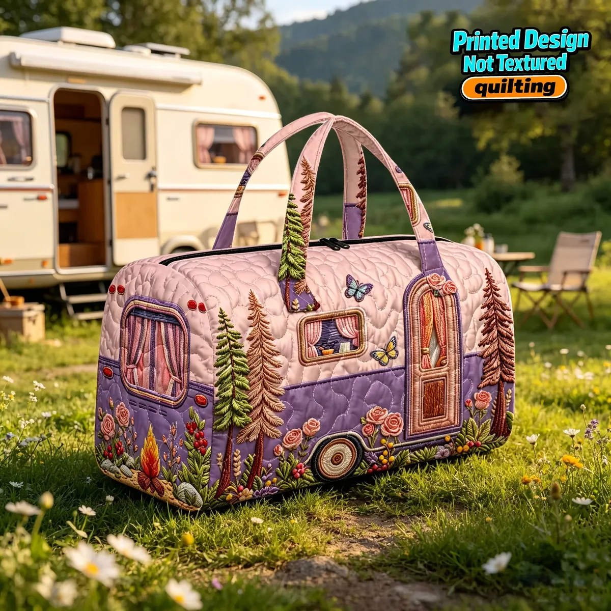 sac à main matelassé durable de 40x20x20 cm avec motif matelassé 3d, grand sac de voyage et de sport de grande capacité
