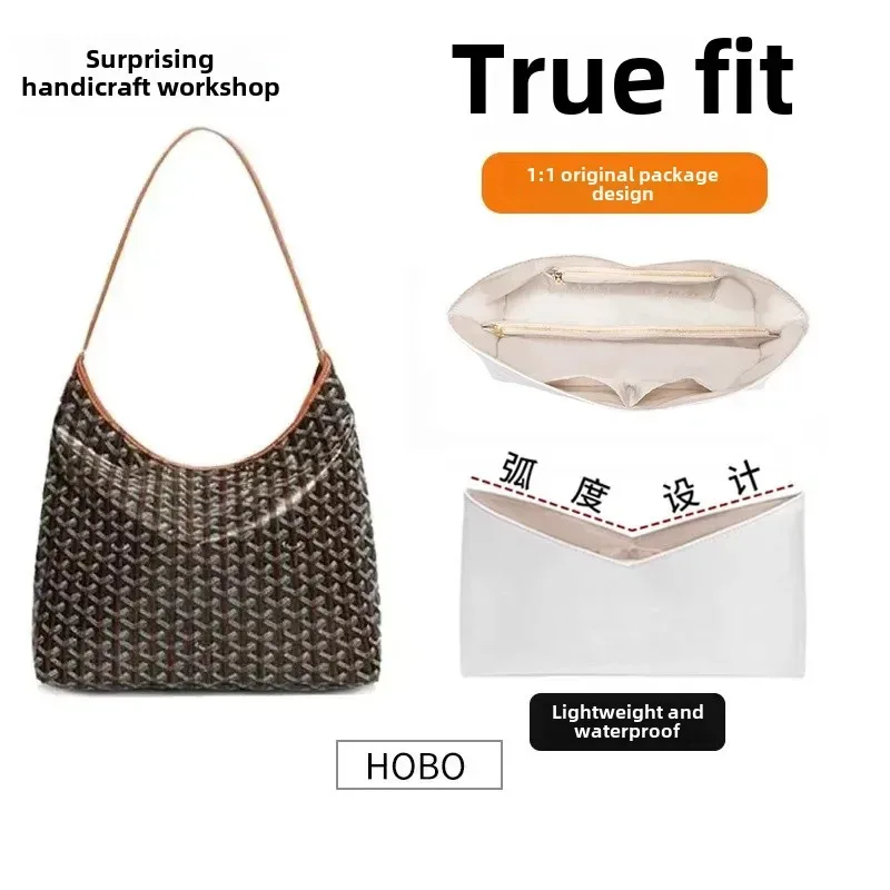accessoires de modification pour sacs goya : rembourrage d'épaule pour sac hobo, sangle large, accessoires anti-stress pour sacs fourre-tout, composants de sacs fabriqués en chine