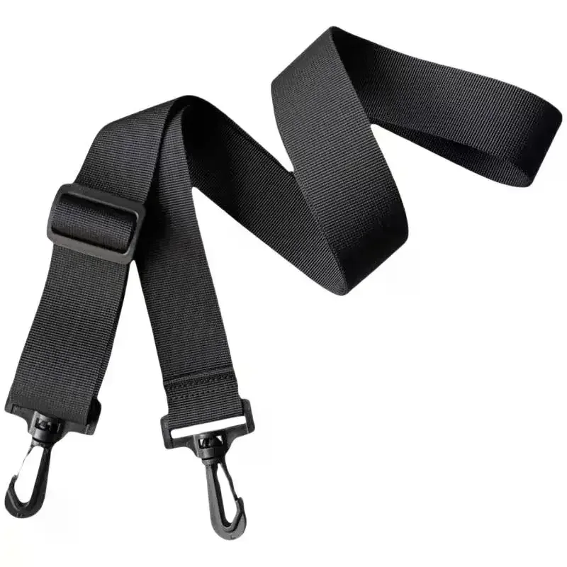 1 pièce sangle de remplacement détachable et réglable pour sac à bandoulière, longue, noire, accessoire pour sacs messager