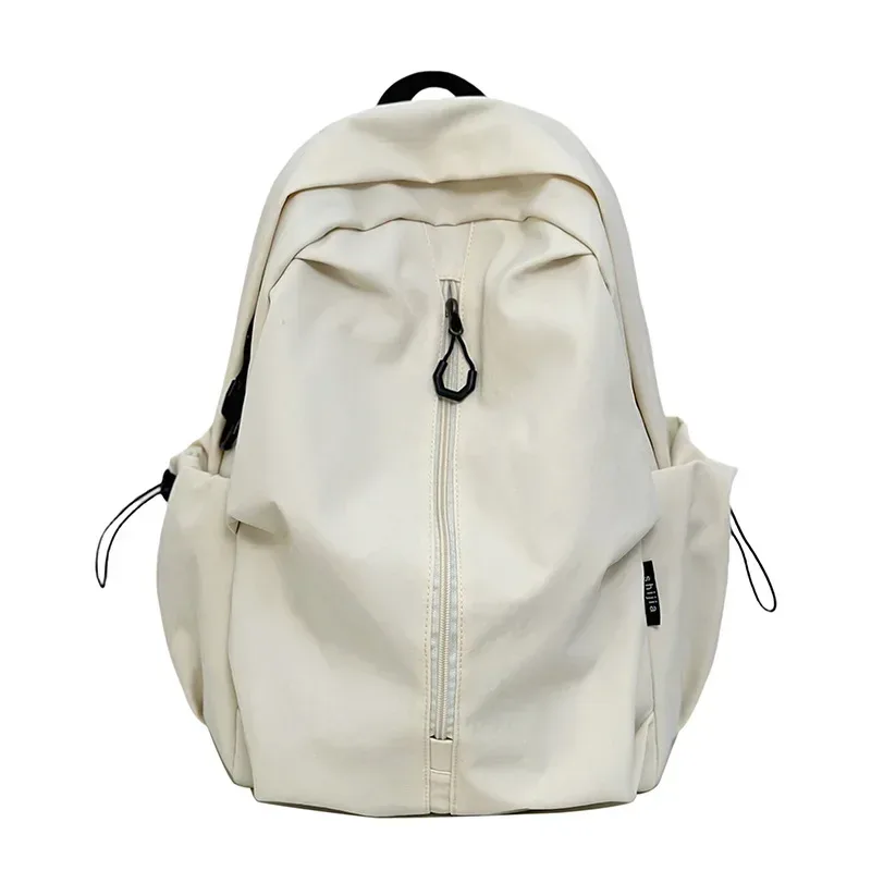 sac à dos d'université étanche en nylon de 15.6 pouces, sac à dos de voyage de grande capacité pour ordinateur portable unisexe, sac d'école de conception simple pour adolescents