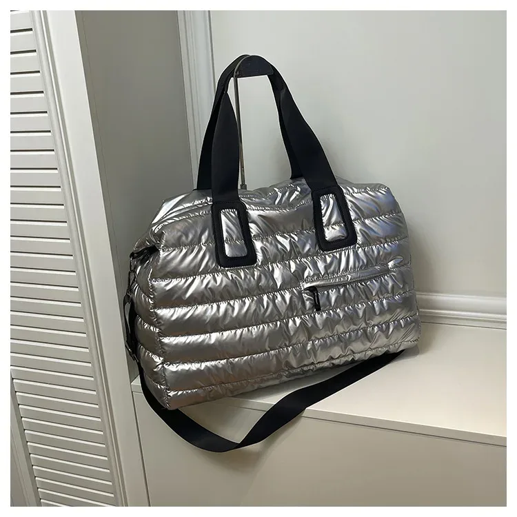 sac de voyage polyvalent pour femmes, sac de sport léger rembourré de grande capacité pour week-end, épaule/ fourre-tout/à bandoulière convertible