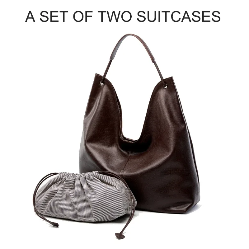 sac à main en cuir véritable pour femme, sac sous les bras, grande capacité, mode unique, lancé, dames, filles, nouveau