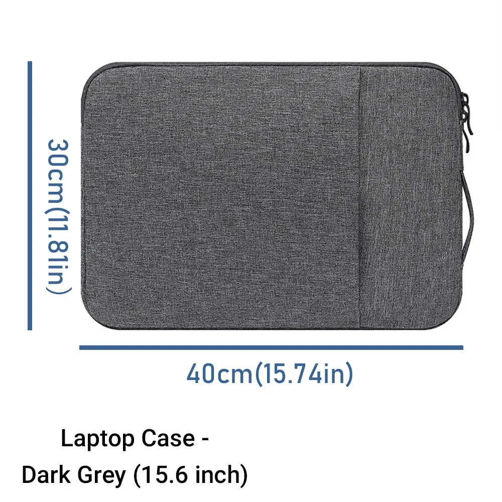 sac à main pour ordinateur portable pour macbook pro air m1 m2 13 13.3 14 15 16" lenovo dell hp huawei xiaomi, étui de protection interne
