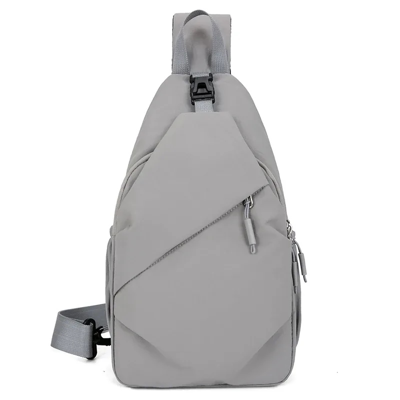 sac de poitrine unisexe grande capacité, sac de voyage décontracté imperméable, sac à bandoulière simple multifonctionnel