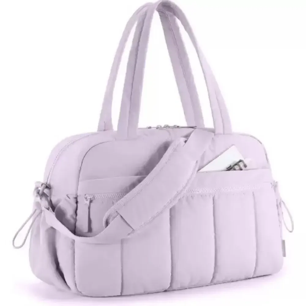 sac de sport en nylon cloud, grande capacité, léger, sac à main de yoga, sac de sport, séparation sèche et humide, imperméable, sac de rangement pour bagages