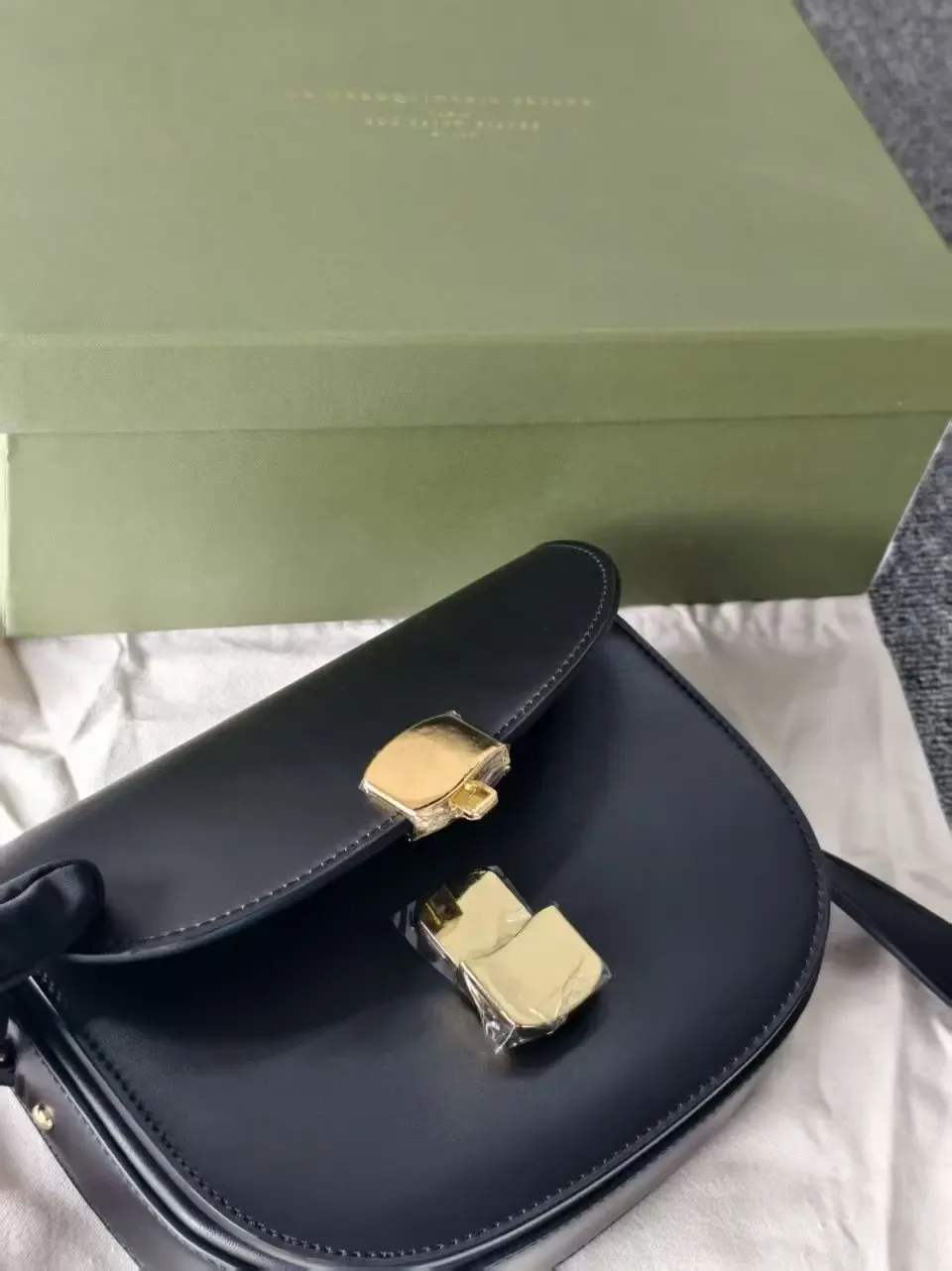 nouveau sac à main femme 2026 tendance parisien en cuir maillard décontracté avec fermeture métallique – sacs tofu