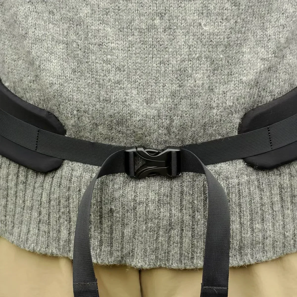 sangle de taille détachable pour sac à dos, ceinture de hanche réglable et rembourrée pour soulager le poids, accessoires de remplacement pour sac à dos tactique d'extérieur