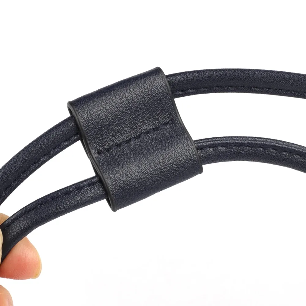 sangle de sac en cuir pu tendance, détachable et remplaçable, pour sac seau, cordon de serrage, sac à dos, pochette, accessoires de sac à main