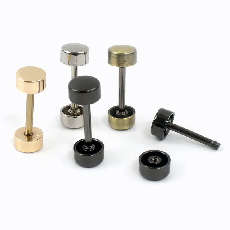 deepeel – boucle à vis de roue détachable, 15-40mm, fermoir d'haltère en métal, poignée de sangle de sac à main, accessoires de quincaillerie pour bagages, bricolage, 10 pièces