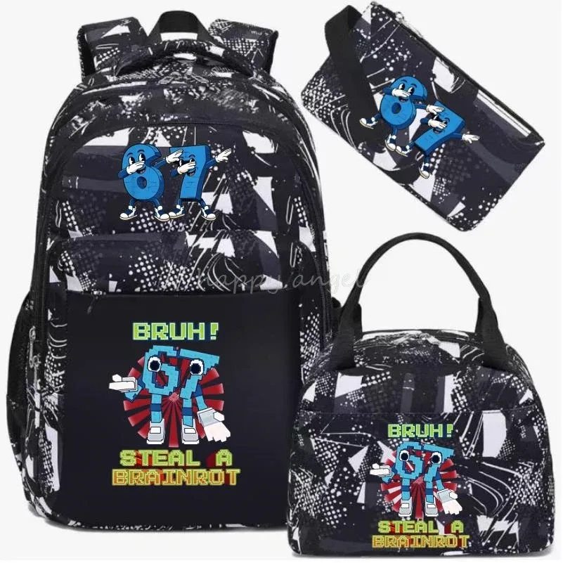 sac dos oxford université bleu motifs animaux pochette sac main ensemble voyage adolescents étudiants école confortable