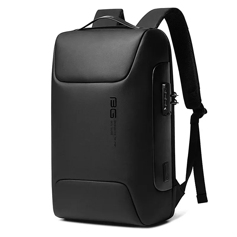 sac dos oxford université noir polyester couche intermédiaire informatique ceinture coussin air étanche anti vol usb charge sac voyage