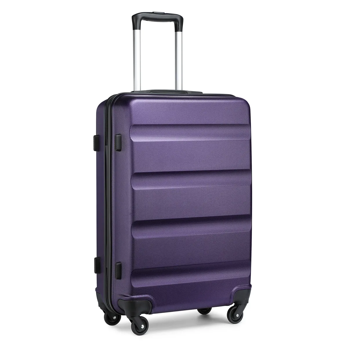kono valise rigide avec serrure tsa, trolley silencieux à roues 360° | tailles au choix 19/24/28 pouces, compatible bagage cabine ryanair et lufthansa