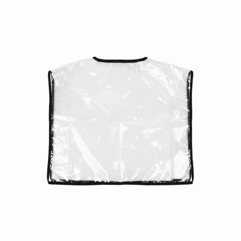 housse de sac universelle transparente givrée mate, imperméable, épaisse et pliable, pour la protection quotidienne des sacs à main et des sacs fourre-tout lors de la marche.