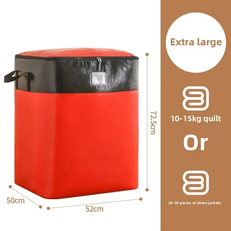 sac de déménagement de grande capacité 180l, sac à bagages épais et écologique, sac tissé imperméable, sac de transfert et de stockage résistant à l'usure.