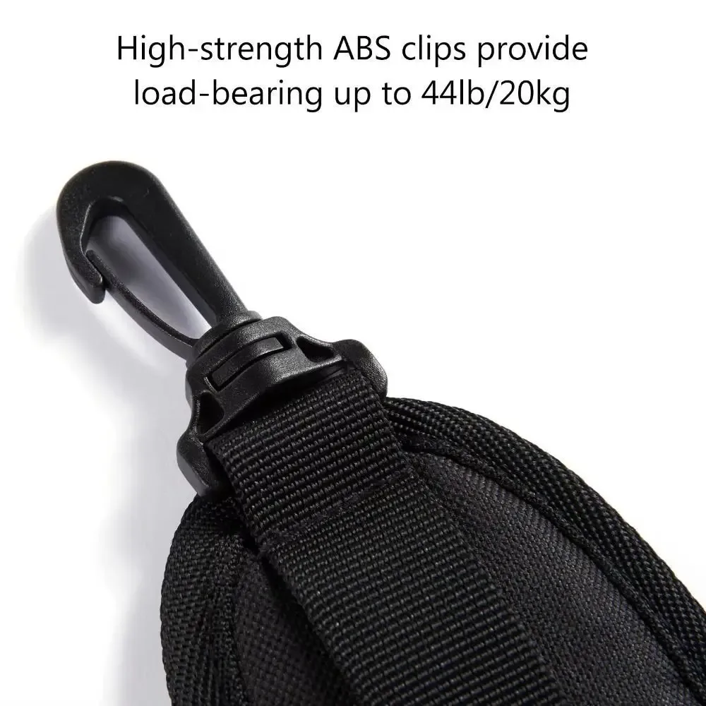 nouveau sangles de sac à dos noires oxford tissu sacs d'absorption des chocs bandoulière sangle de remplacement escalade randonnée