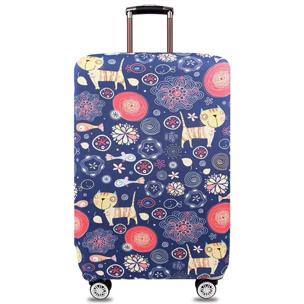 housse de protection pour bagages, approuvée par le monde, housse de protection pour valise, boîtier de chariot, housse anti-poussière pour bagages de voyage, 18 à 32 pouces