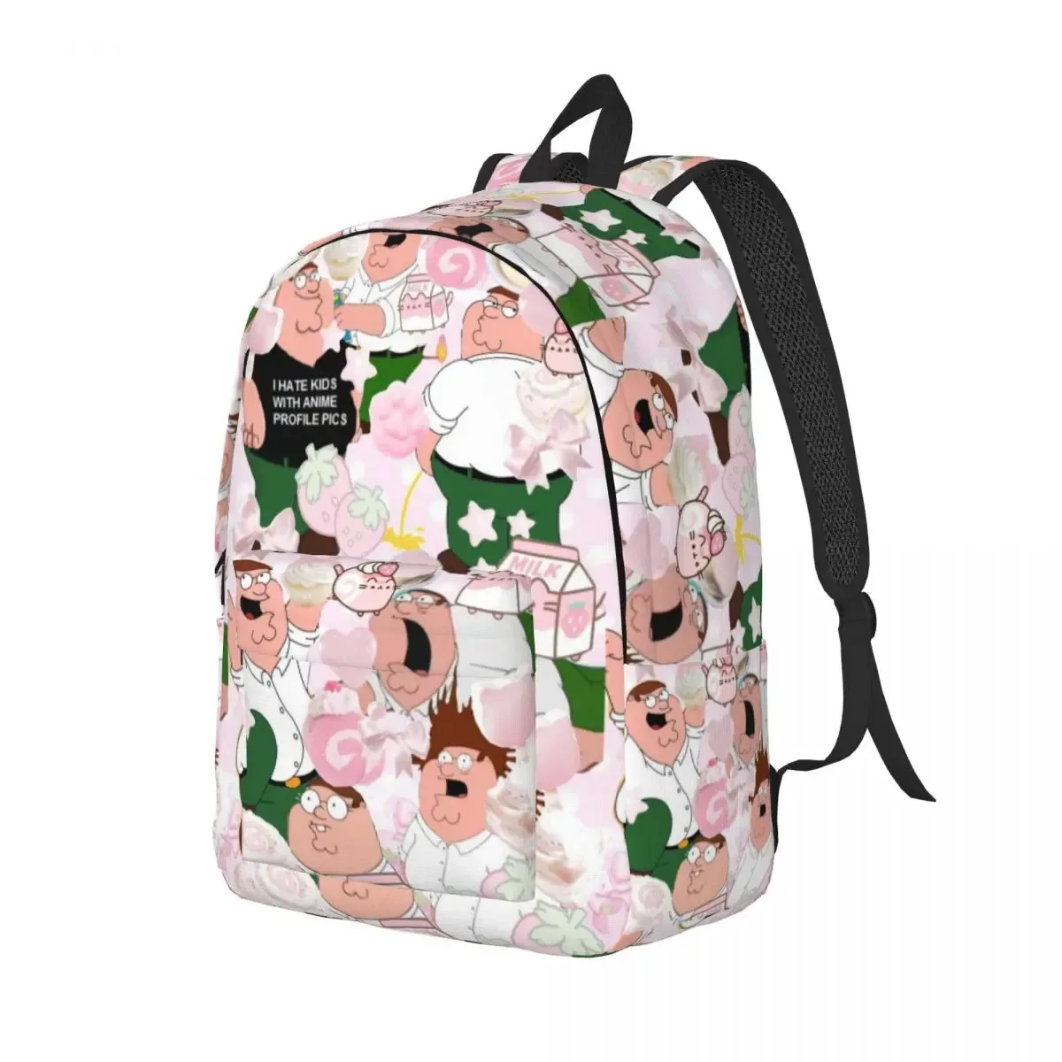 peters griffins famille gars adolescent sac à dos en plein air étudiant randonnée voyage sac à dos pour hommes femmes ordinateur portable sacs en toile