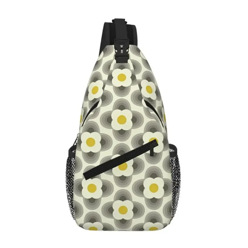 sacs à bandoulière orla kiely multi stem flowers pour voyage, randonnée, hommes et femmes, sac à dos portable, sac de poitrine, sac à bandoulière quotidien.