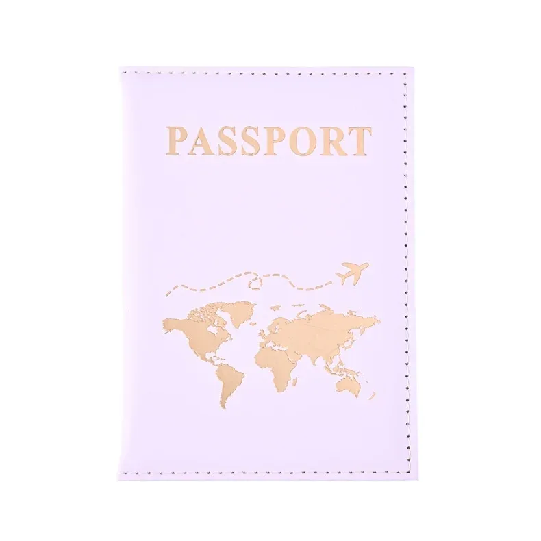 housse de passeport en pu, porte-passeport en cuir souple, porte-cartes de voyage, porte-documents de voyage portable, cadeau pour hommes et femmes