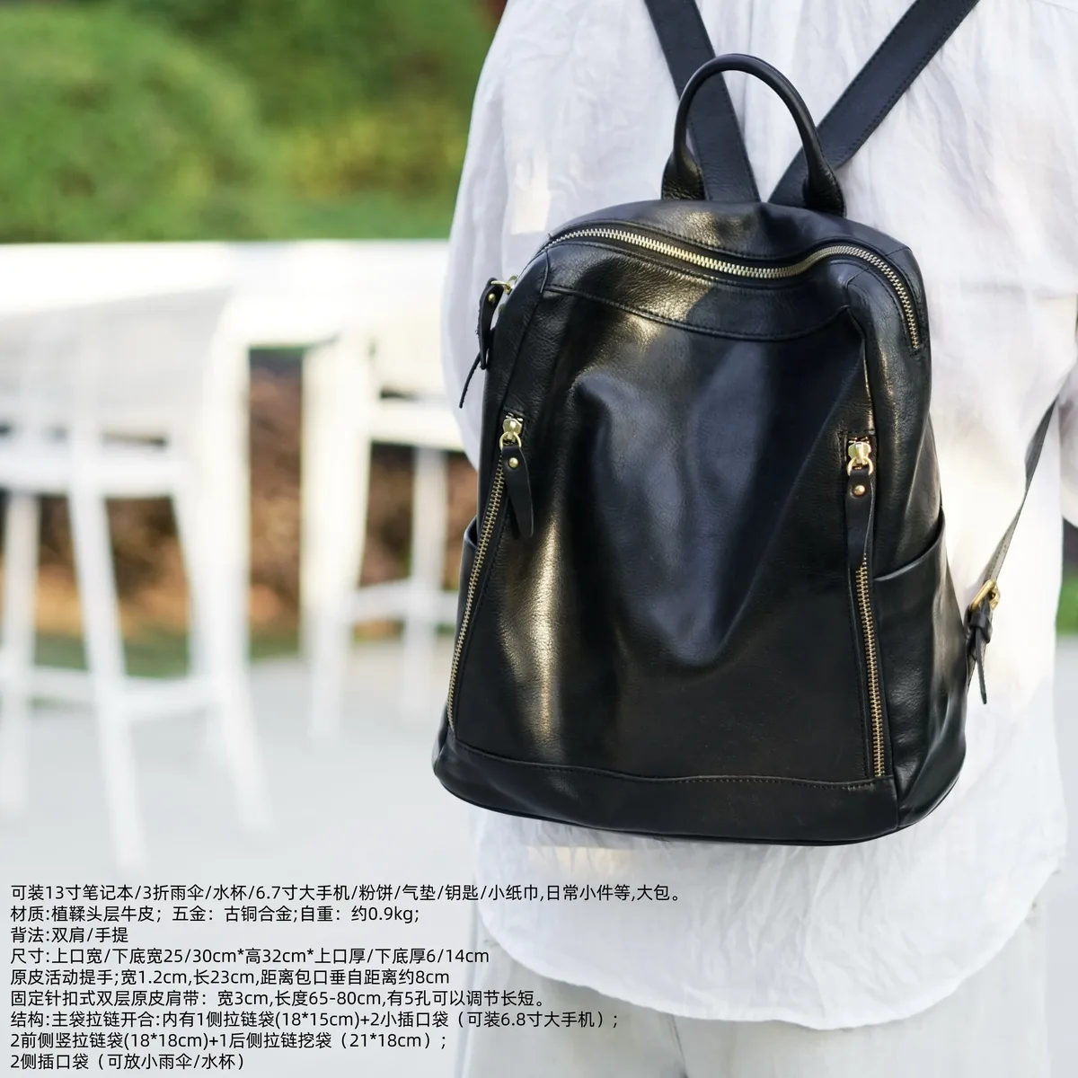 pndme créateurs de mode à la main en cuir véritable dames sacs à dos week-end voyage fête luxe en cuir de vache cartable pour femmes