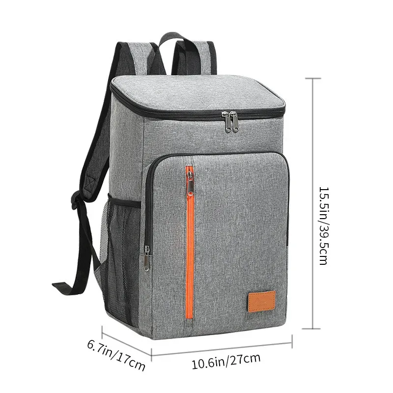 sac à dos isotherme grande capacité, sac isotherme portable pour pique-nique en plein air