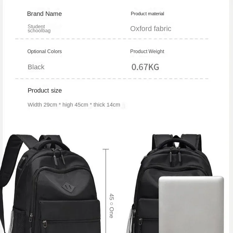 sac à dos pour hommes, nouveau sac de voyage de grande capacité, sac d'affaires pour étudiants, sacs à bandoulière doubles pour lycée, en vente