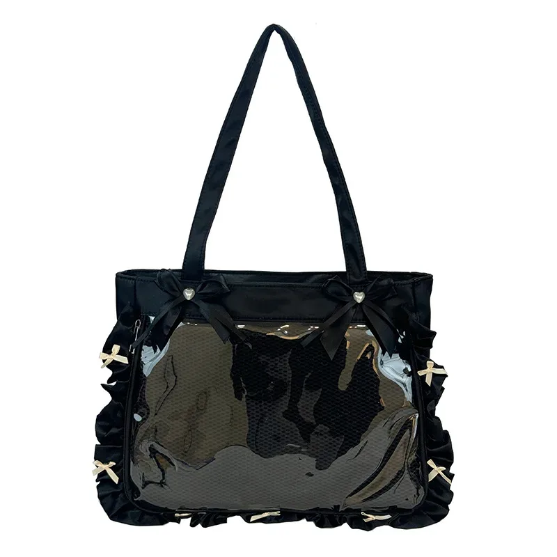 sac à bandoulière mignon pour les fans d'anime, fourre-tout jk de grande capacité, texture confortable et polyvalente, sac ita