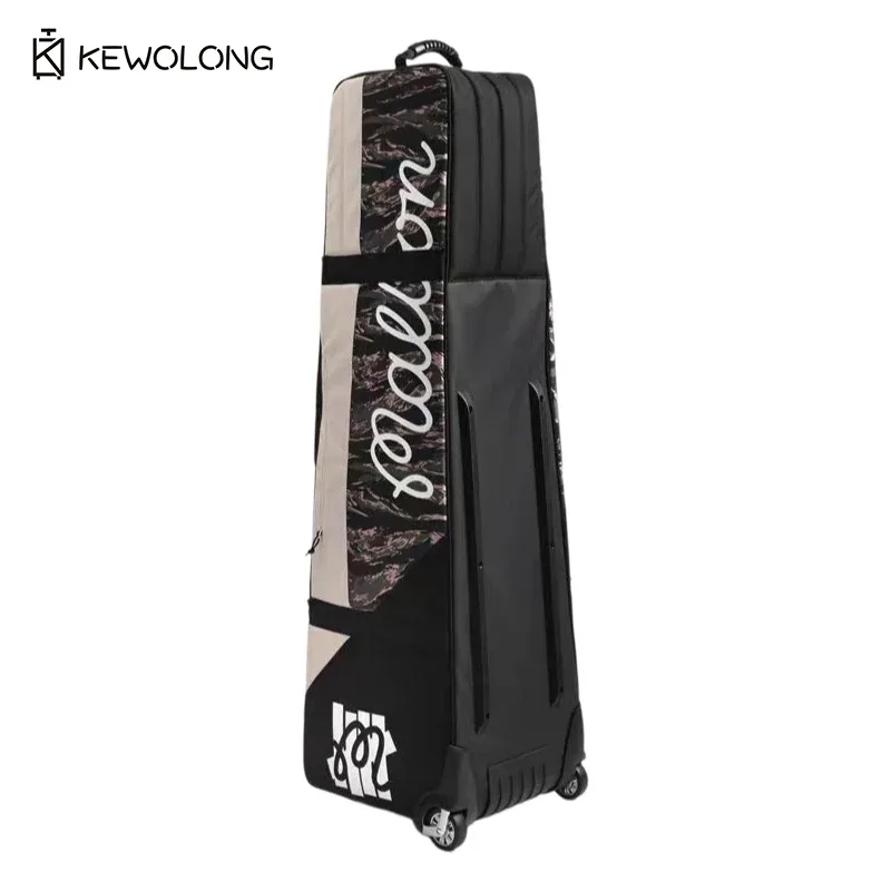sac de voyage de golf pour les compagnies aériennes, valise rigide durable à roulettes, grande capacité pour bagages de golf soumis à la consigne par les compagnies aériennes