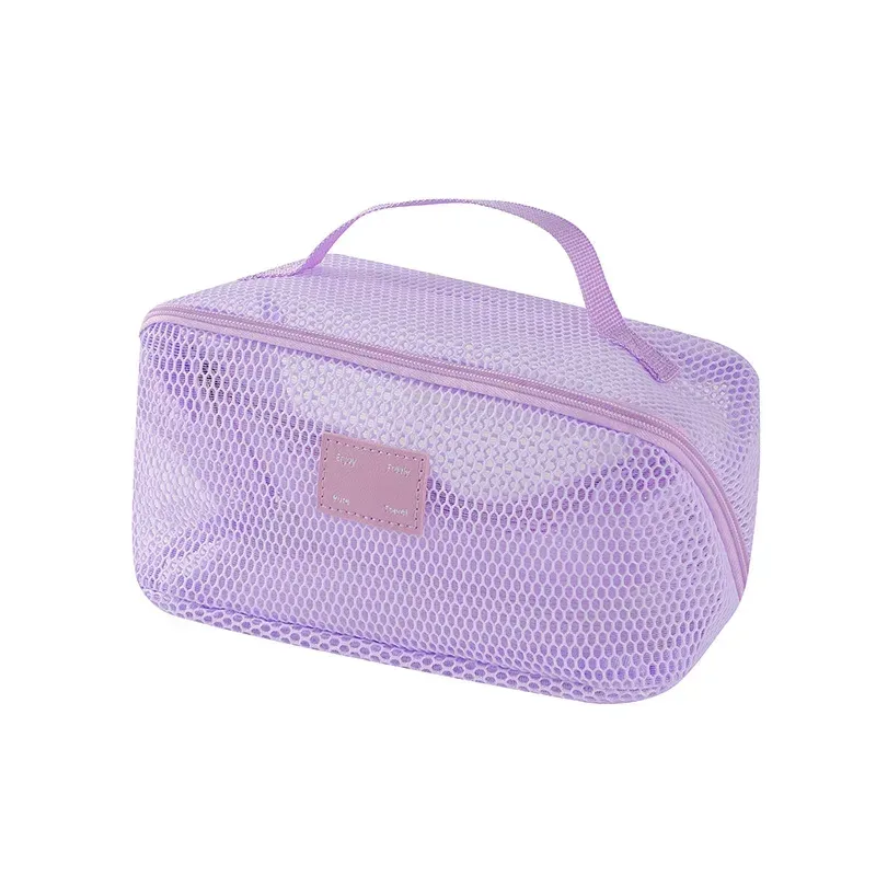 organisateur de maquillage, trousse de toilette pour femme, pochette de rangement pour maquillage, pochette de rangement pour cosmétiques, sac de rangement pour voyage avec fermeture éclair