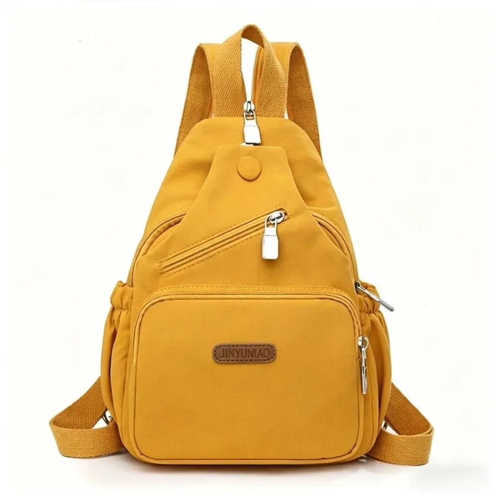 sac de poitrine portable léger multifonctionnel, sac à dos bandoulière, grande capacité, imperméable, pour usage quotidien