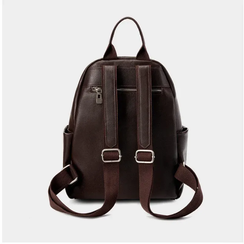 xmessun nouveaux sacs à dos en cuir souple pour femmes, sac à bandoulière de voyage de haute qualité au design européen et américain, a644