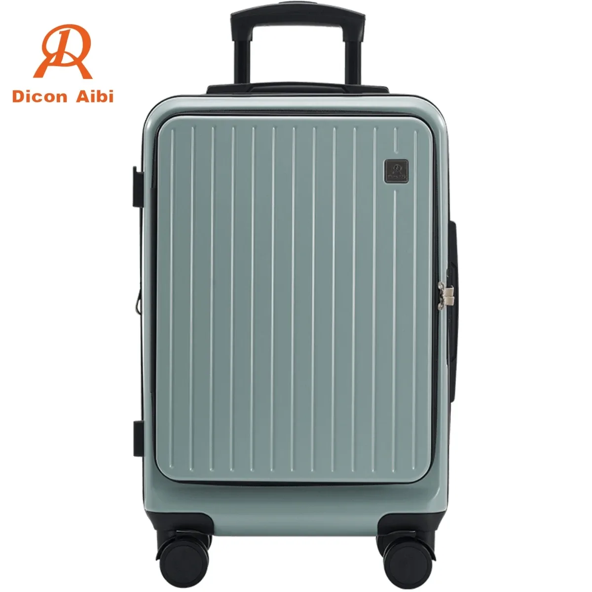 valise dicon aibi pour homme, bagage à main, valise de voyage pour femme, 20 pouces, abs+pc