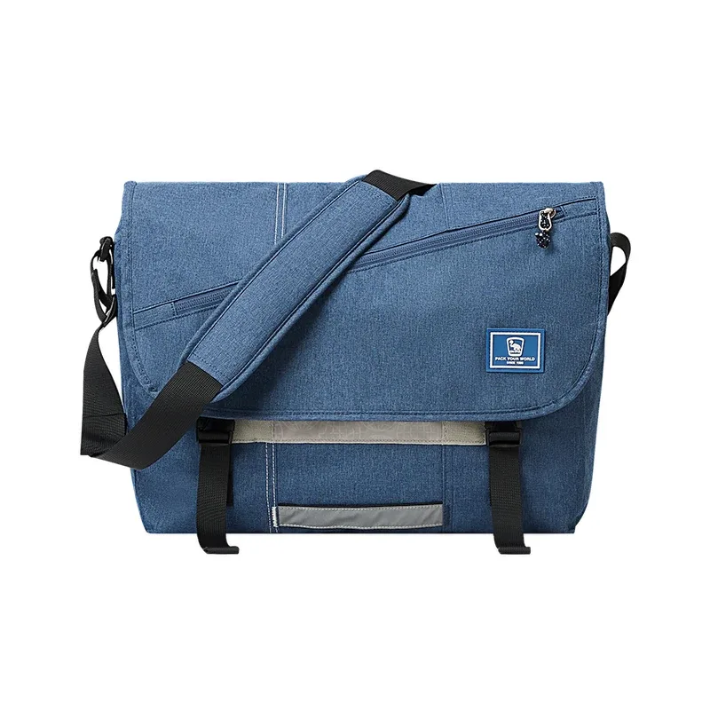 oiwas 15 pouces ordinateur portable hommes sac de messager mode voyage fronde sac à bandoulière hommes toile porte-documents mâle sac à bandoulière pour adolescents