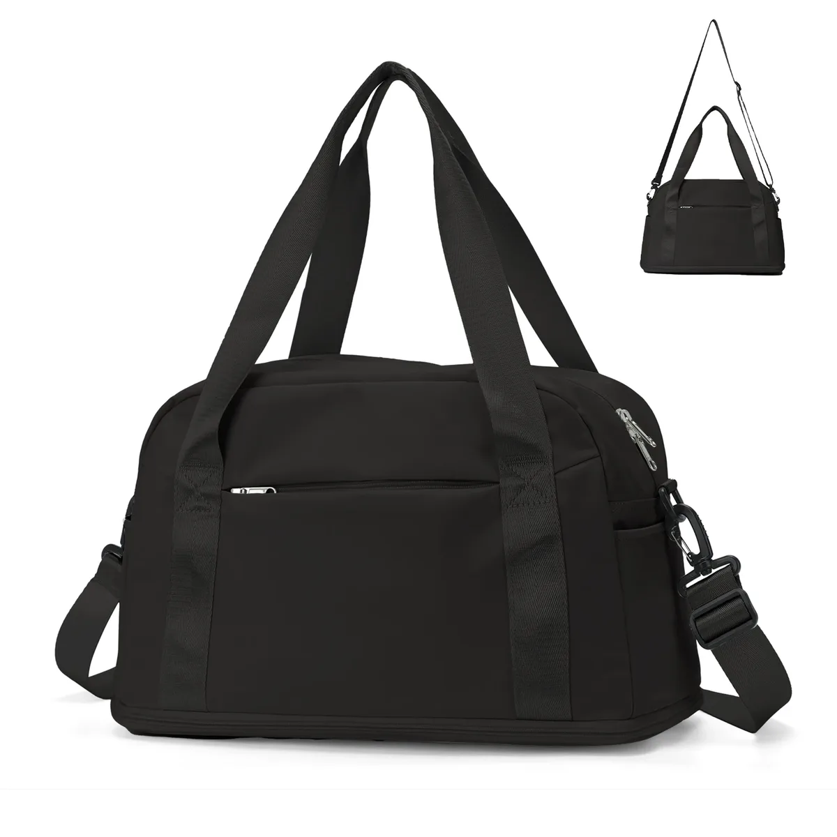 sac de cabine 40x20x25 ryanair, grand bagage à main maximum 45x36x20 pour hommes et femmes, sac de week-end fourre-tout de sport, sac polochon de voyage