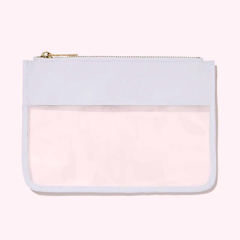 pochette classique en pvc transparent, sac de voyage transparent étanche pour cosmétiques, rouges à lèvres, brosse, sac à main en plastique avec fermeture éclair, organisateur de maquillage de toilette