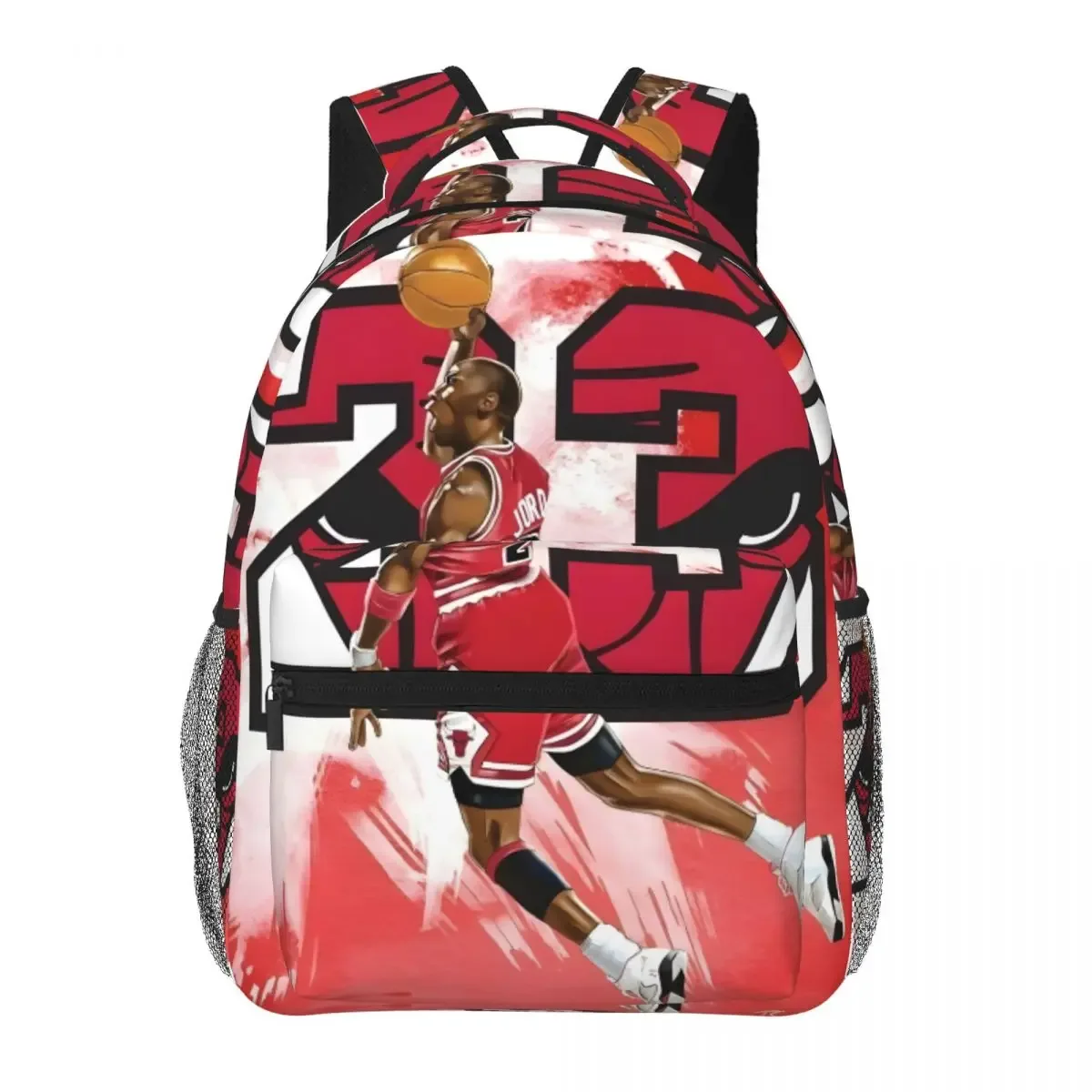 sac à dos de basket-ball j-jordan pour hommes et femmes, sac à bandoulière tendance pour étudiants et professionnels, 17 pouces